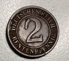 Deutsches Reich, 2 Rentenpfennig, 1924