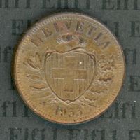 CHF___0.02 1933 unz+ 2 Rappen