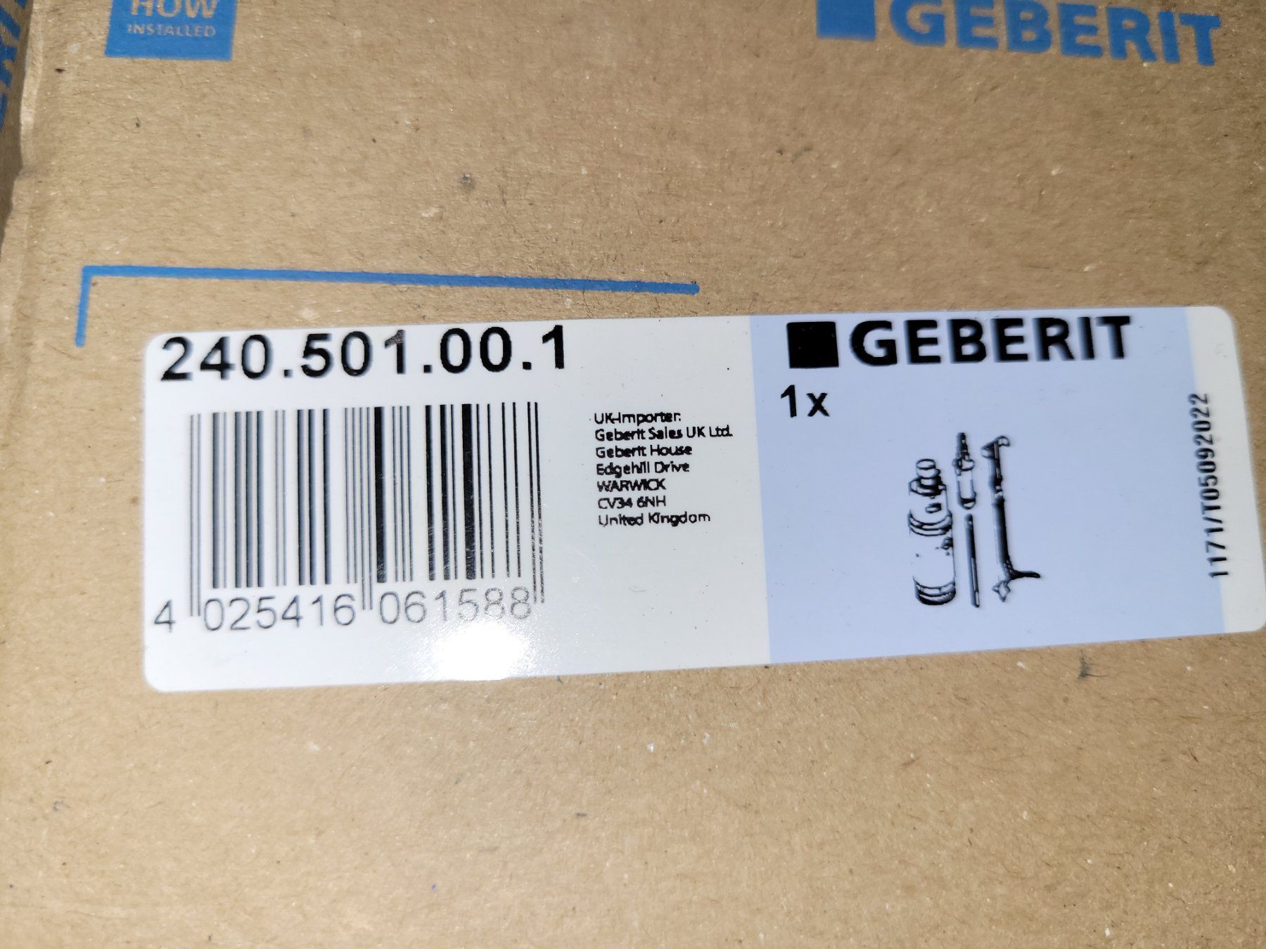 WC: Geberit cloche 240.501.00.1 – Neu und originalverpackt aus Bionnens von Meg011