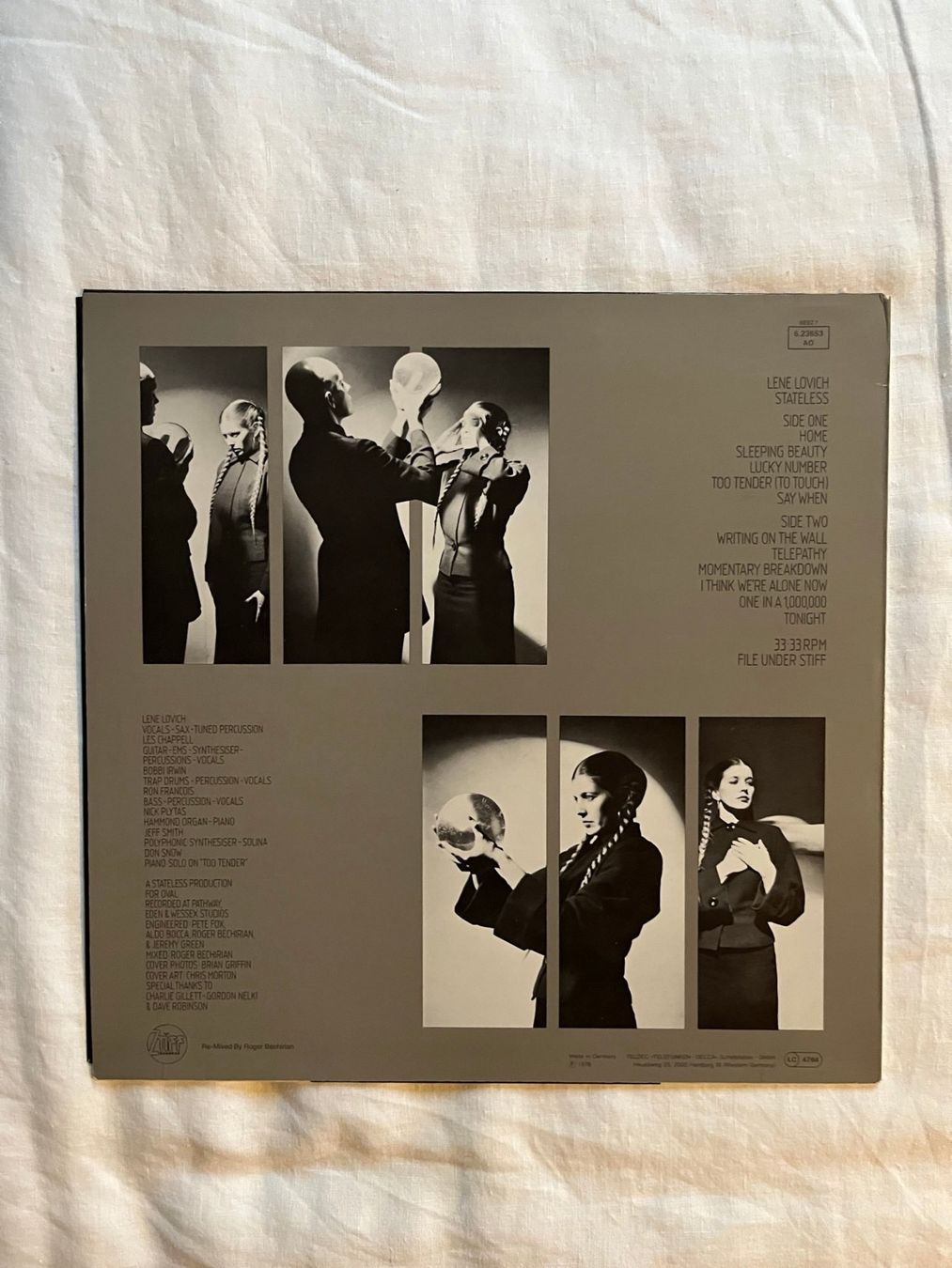 Vinyles: Lene Lovich – Stateless vinyl lp 1979 Germany – D'occasion à Effretikon par ChrisLamberger 2