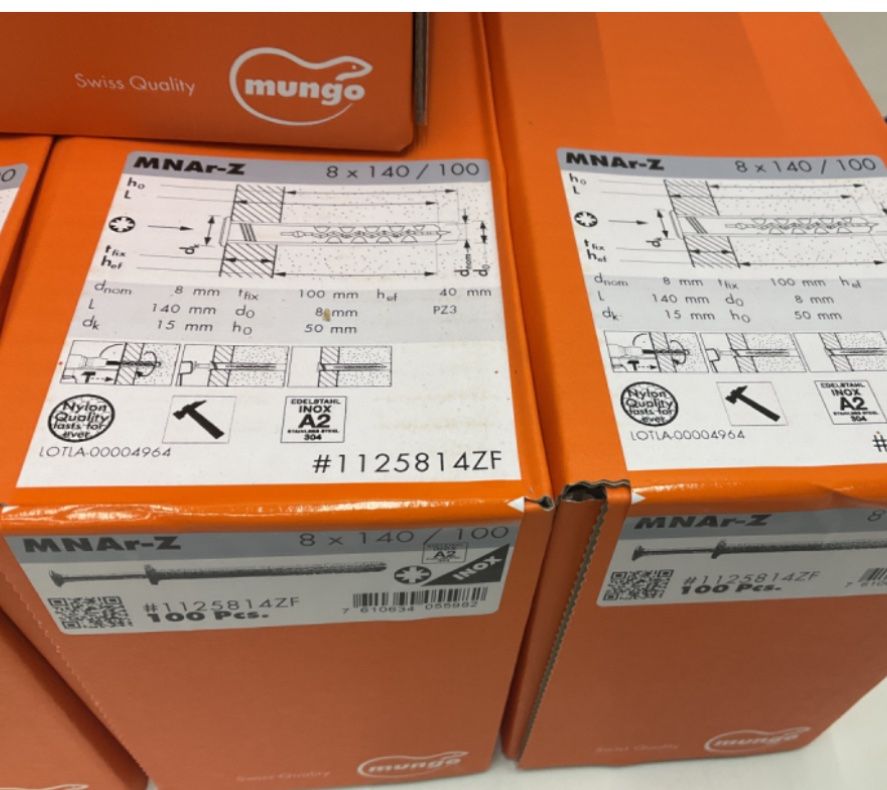 Alle Werkzeuge: Schlagdübel 600Stk 8x140mm – Neu und originalverpackt aus Müselbach von Mueselbach 2