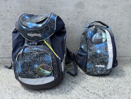 Ergobag Galaxie Set: Schulrucksack & Sportsack, Top Zustand!