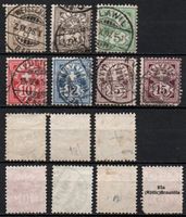 1906 PROPAGANDA CHIFFRES SBK 80/85 + 85a serie completa Obl.