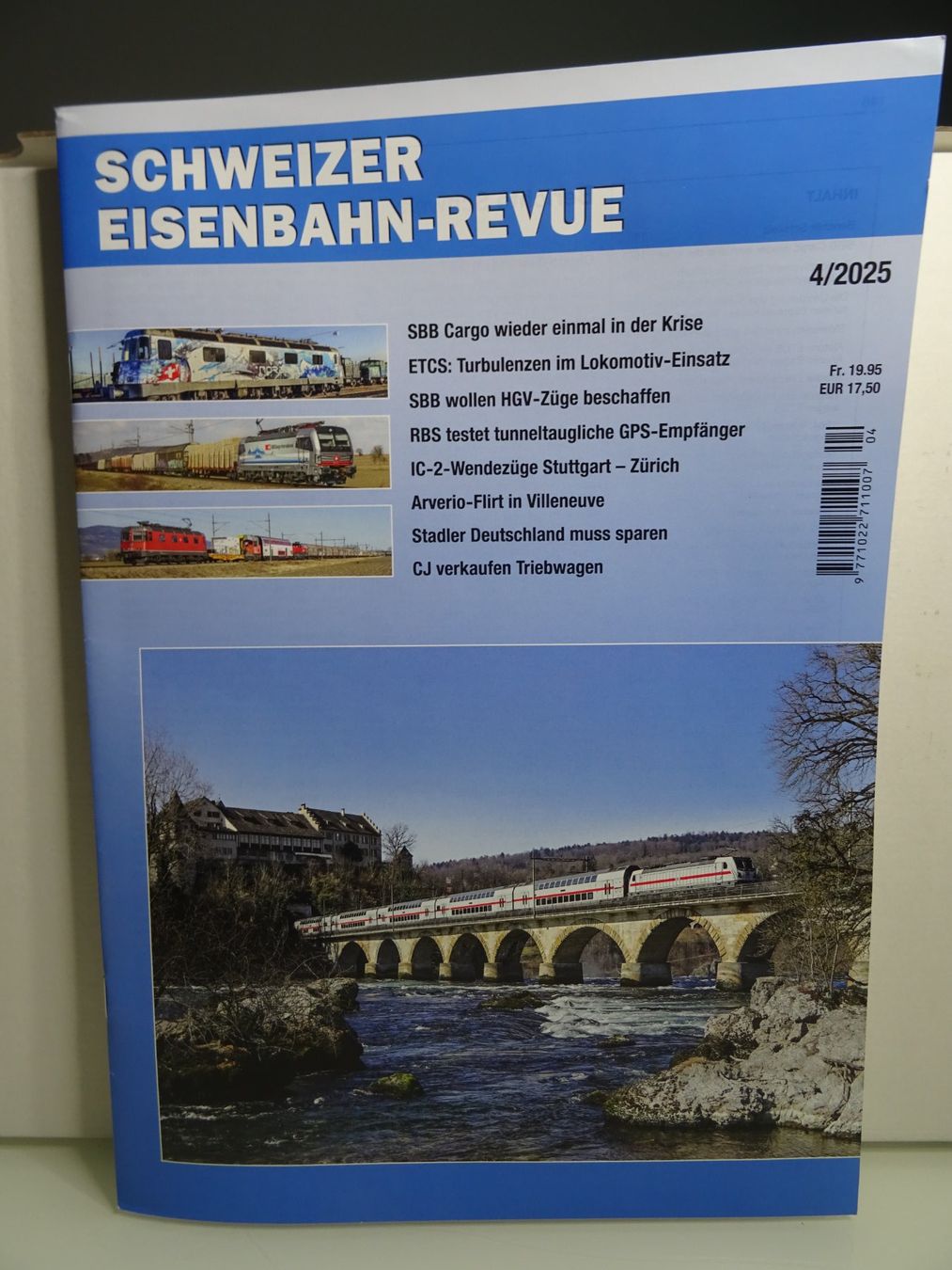 Riviste & Magazine: Schweizer Eisenbahn-Revue 4/2025 – Nuovo (secondo la descrizione) da Teufen AR venduto da Brandan2171