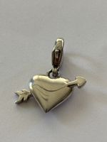 Silber Herz-Anhänger mit Pfeil 925