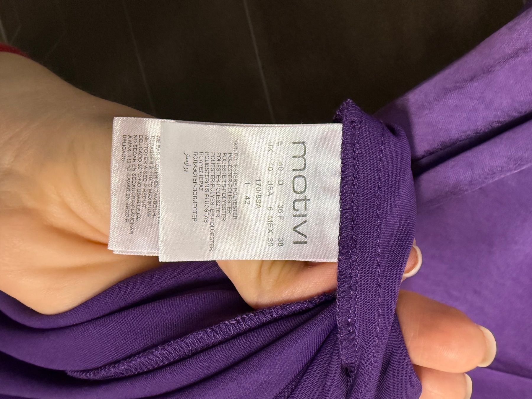 Vestiti: Violett Kleid M – Usato da Steinhausen venduto da Alise 4