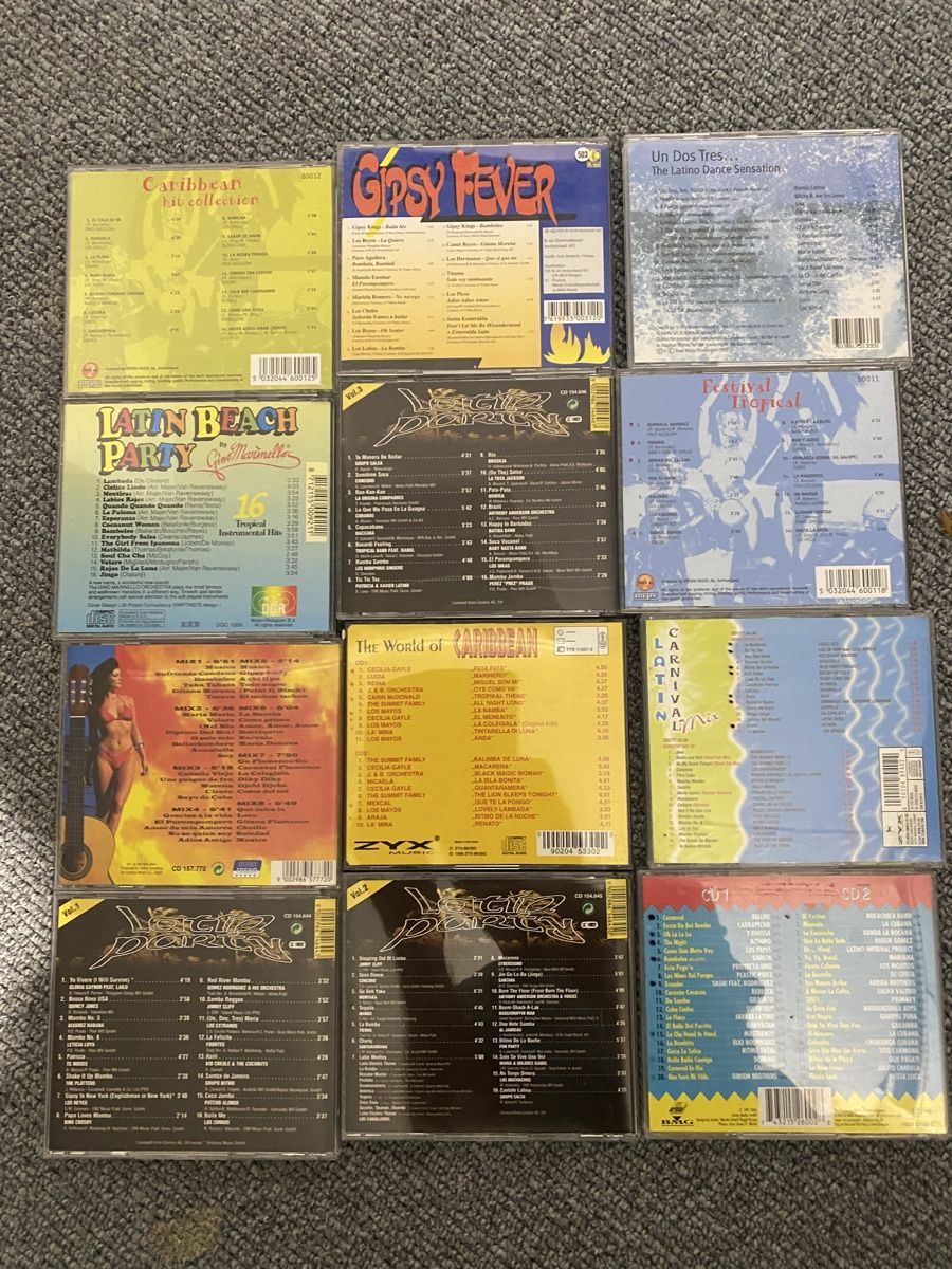 CD: 38 CD Sampler Latin/Karibik/Salsa etc – Usato da Diessbach b. Büren venduto da cowansville 3