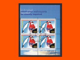 Viererblock "Sehbehinderten Fussball"  (2005)