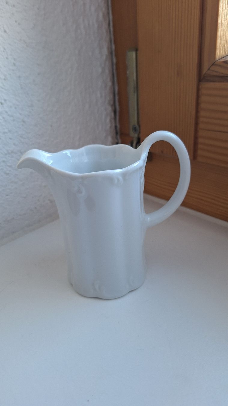 Rosenthal Caraffe: Rosenthal Milchkrug, weiss – Nuovo e nell'imballaggio originale da Schwarzenbach SG venduto da ct-porzellan
