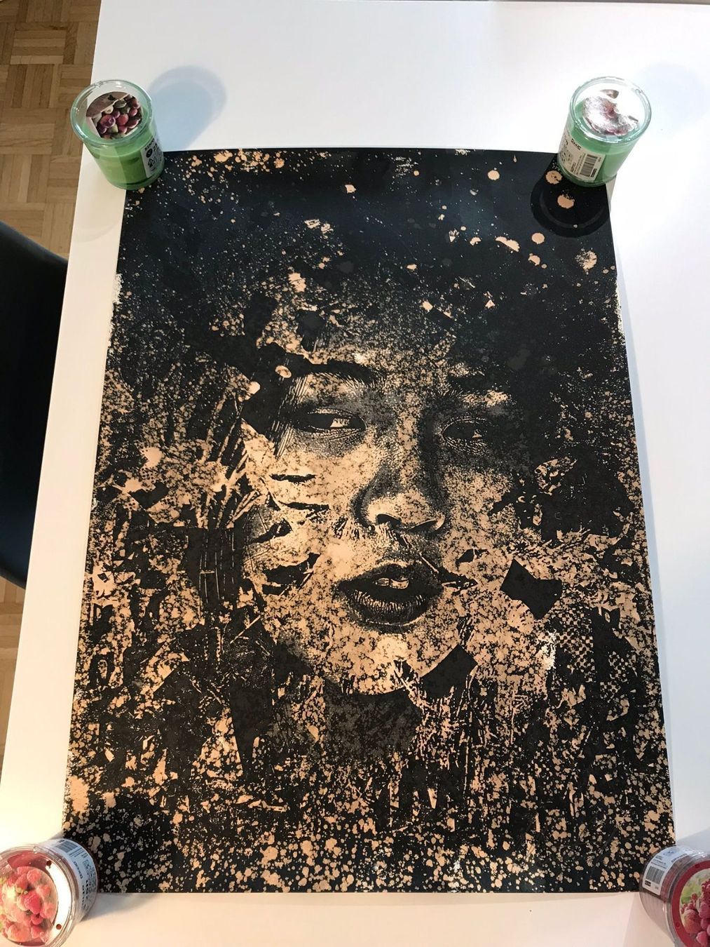 Arts picturaux & lithographies: Vhils - Street Art – Neuf (Voir description) à La Tour-de-Trême par ArtEnVue