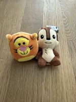 Disney Kuscheltiere Tigger & Chipmunks 2er Set Anhänger Neu