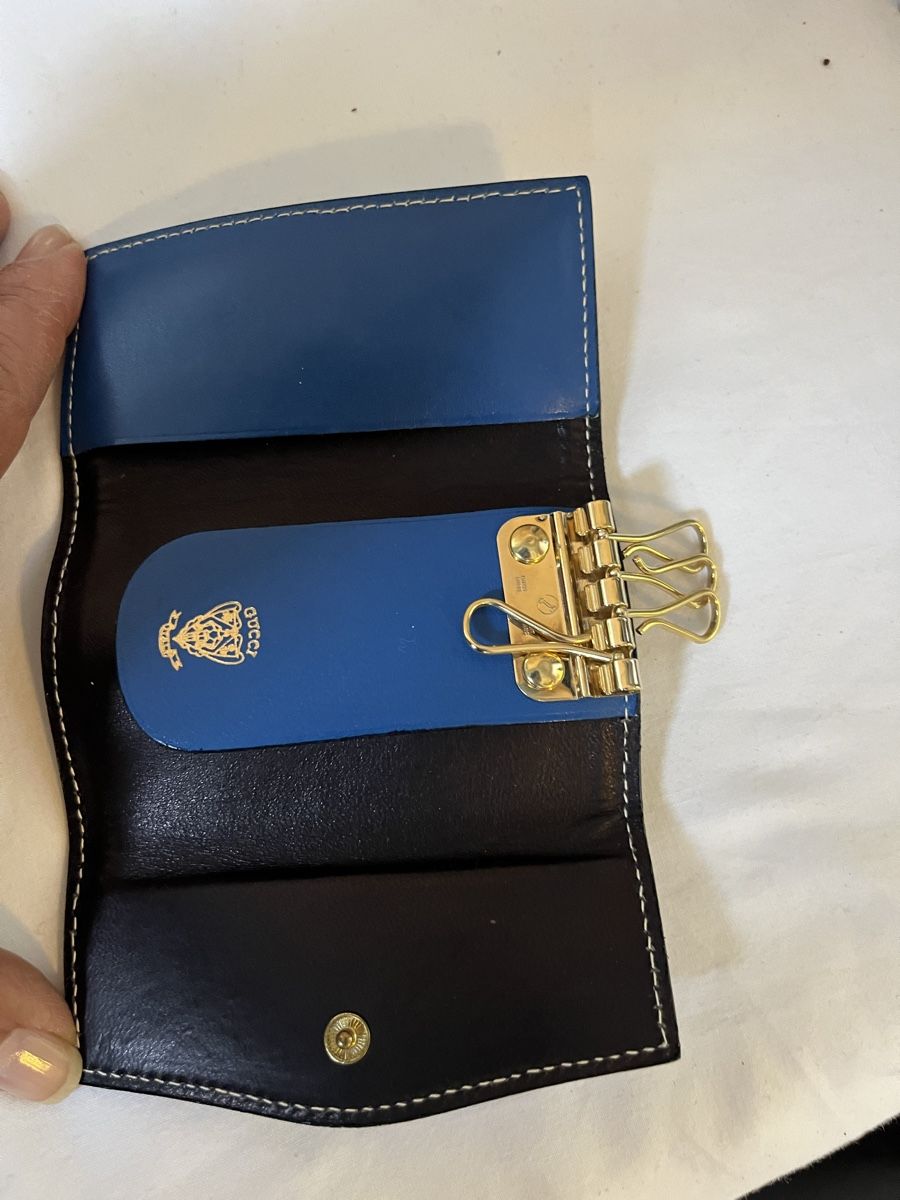 Gucci Schlüsselanhänger & - bänder: Gucci Schlüsseletui vintage 80er – Gebraucht aus Münchenstein von Sozial_Labor_Brocki 2