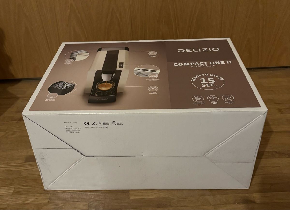 Delizio Macchine per caffè & Macchine per espresso: Machine à café DELIZIO Compact One II Smart Line neuve – Nuovo e nell'imballaggio originale da Grand-Lancy venduto da Mario64 3