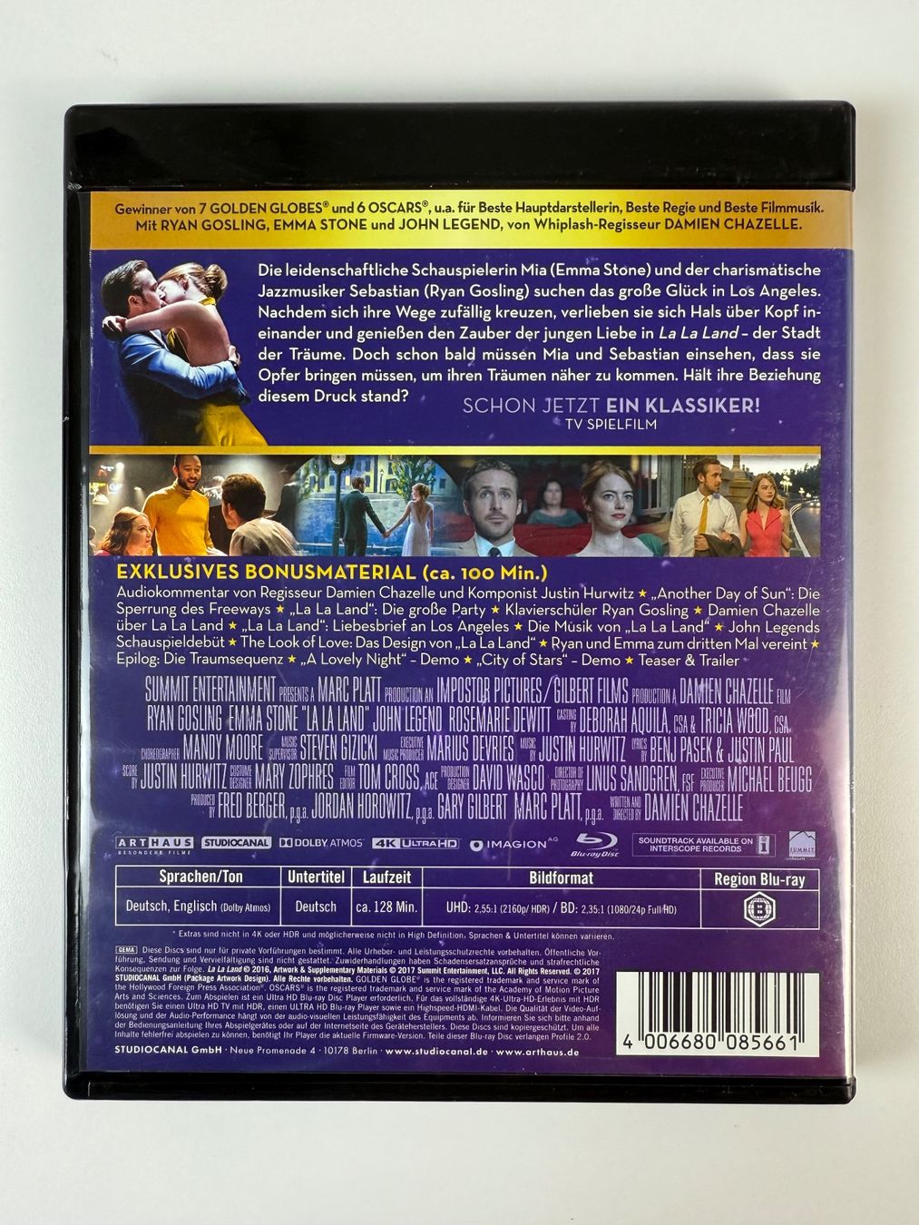 Tutti i DVDs: 4K UltraHD Blu-Ray La La Land – Usato da Gasel venduto da Alter_Ego 1