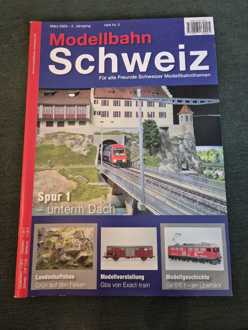 Riviste & Magazine: Modellbahn Schweiz 2020 Nr.5 – Usato da Ehrendingen venduto da Amigo5
