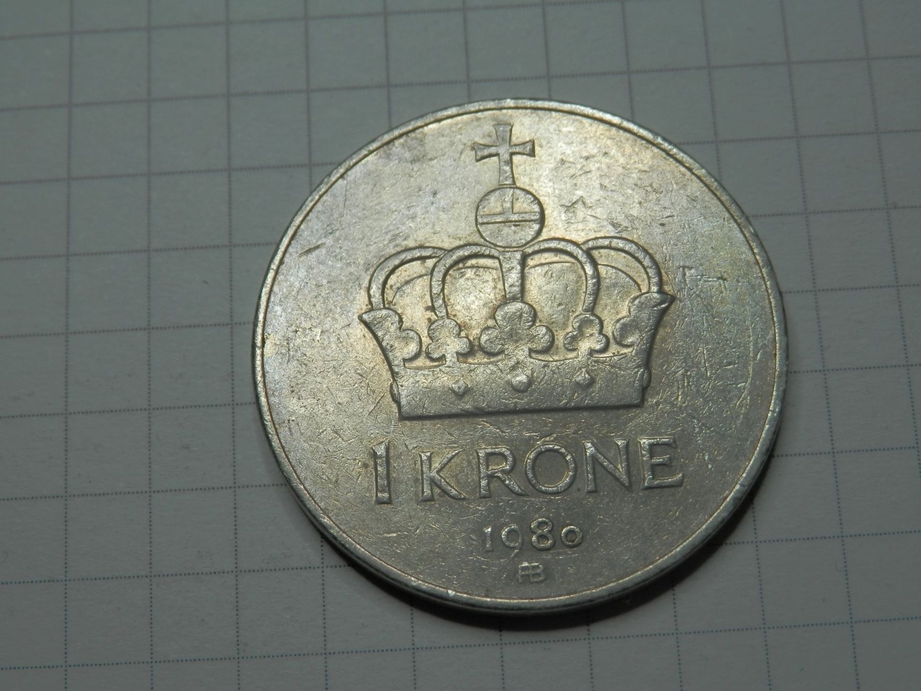 Tutti le monete: Norwegen  1 Krone, 1980 – Usato da Weiach venduto da weiach81 1