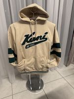 Stylischer Herren Hoodie Gr. L - Karl Kani beige grün