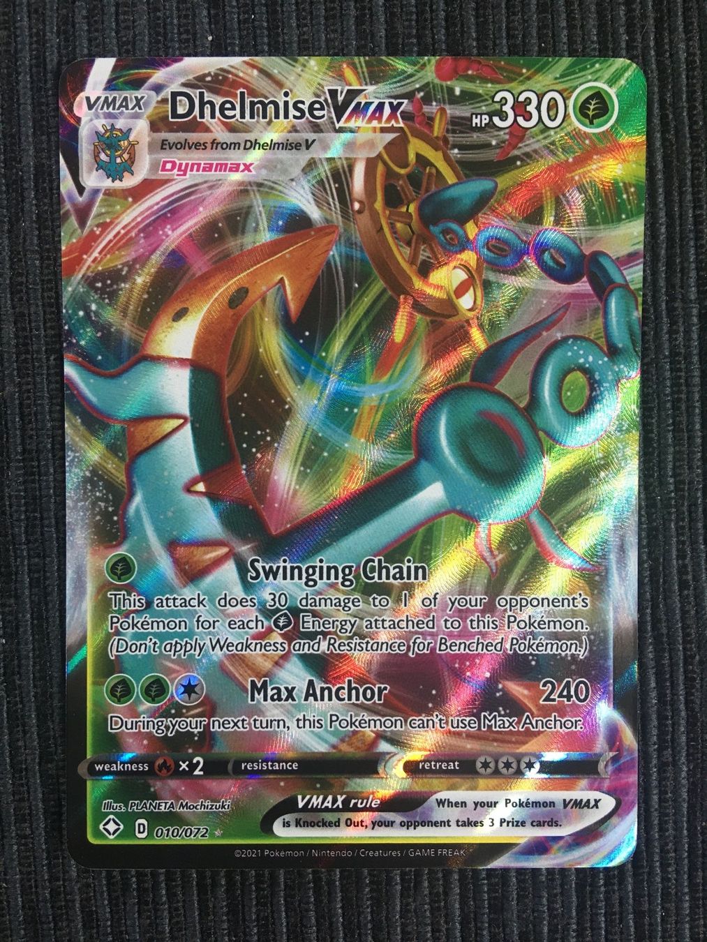 Pokémon Sammelbilder & Trading cards: Pokemon Dhelmise Vmax Shining Fates Englisch – Neu (gemäss Beschreibung) aus Wabern von Collectfun