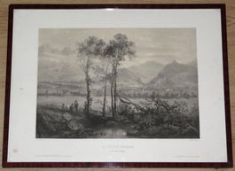 Litho LA VILLE DE BROUSSE, J. Schranz, um 1855
