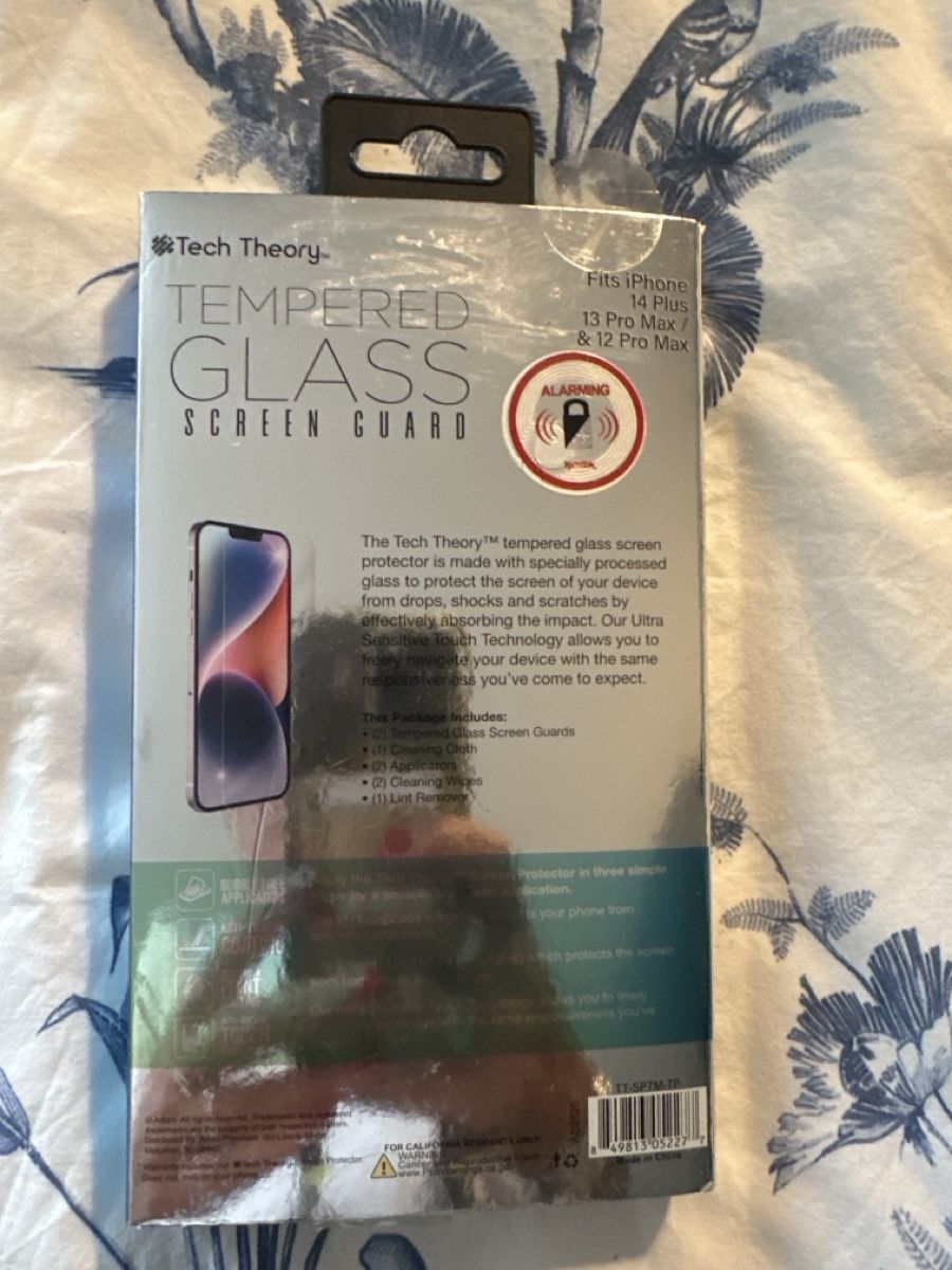 Ritocchi & pellicole di protezione: iPhone Folie 14 Plus / 13 Pro Max / 12 Pro Max 1 Stk.  – Nuovo (secondo la descrizione) da Bassersdorf venduto da Ayumiyamaguchi 2