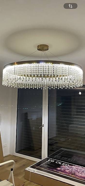 Lustres & lampes de plafonds: LED kristall hängeleuchte – D'occasion à Wetzikon ZH par iva_f65f