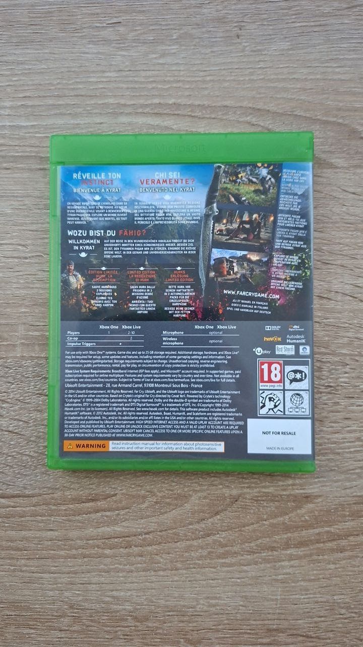 Giochi: Farcry 4 - Limited Editon – Usato da Lyss venduto da realstyle 1