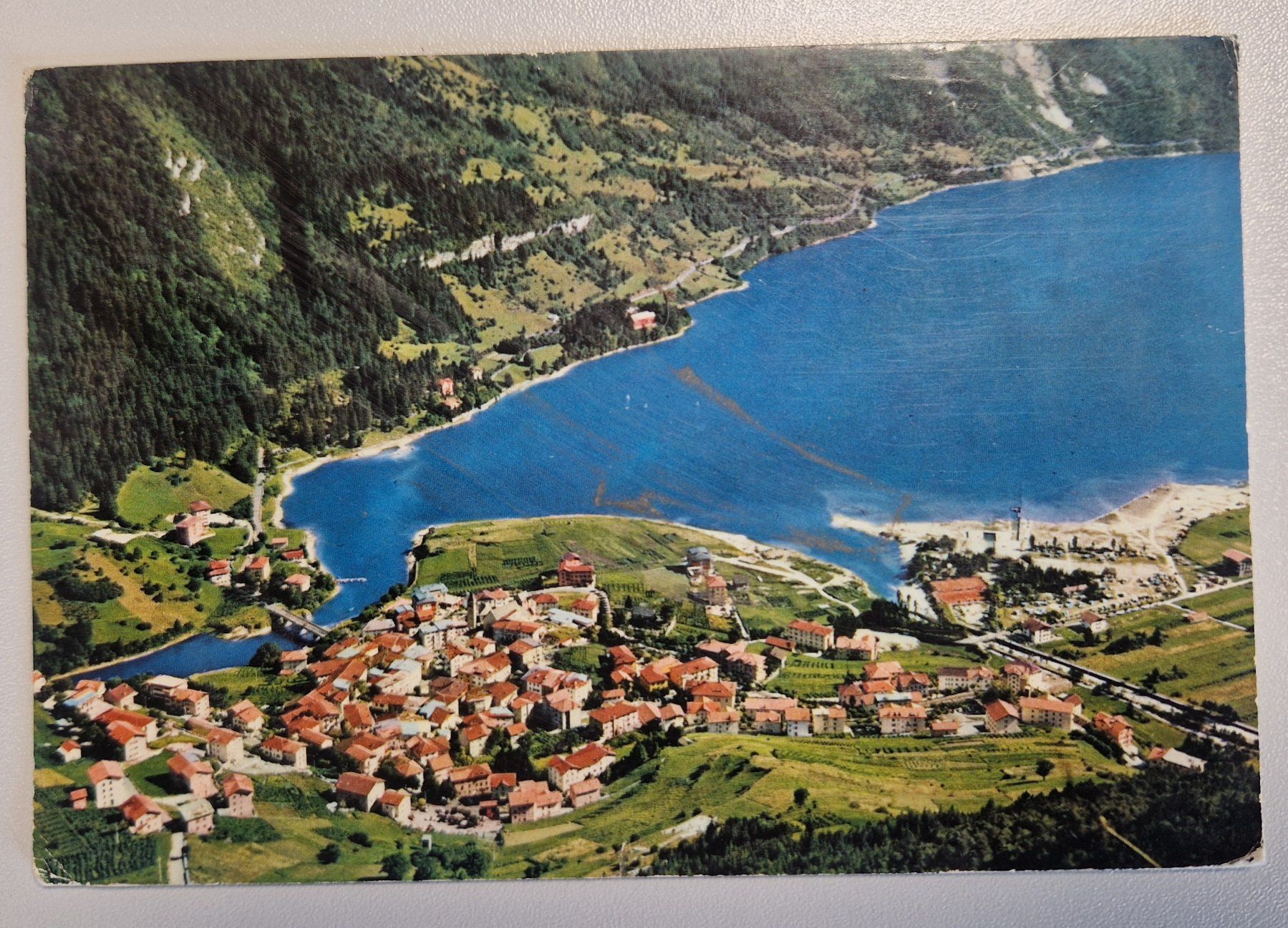 Ansichtskarten: Molveno al Lago, Italien 1971 – Gebraucht aus Melchnau von Arthurius