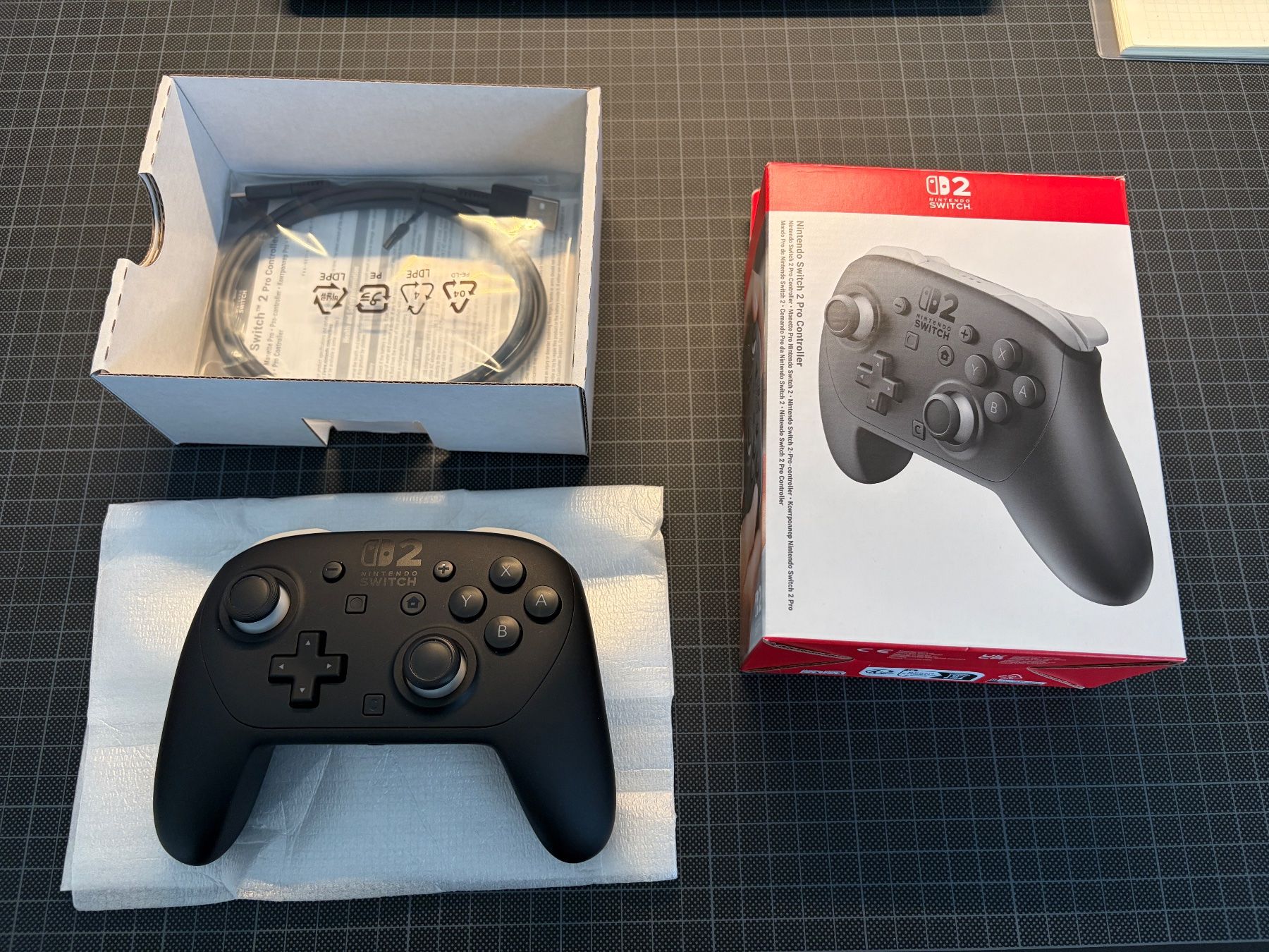 Nintendo Konsolen: Nintendo Switch 2 + Switch 2 Pro Controller + TOTK – Gebraucht aus Genève von Antoine_Mandly 4
