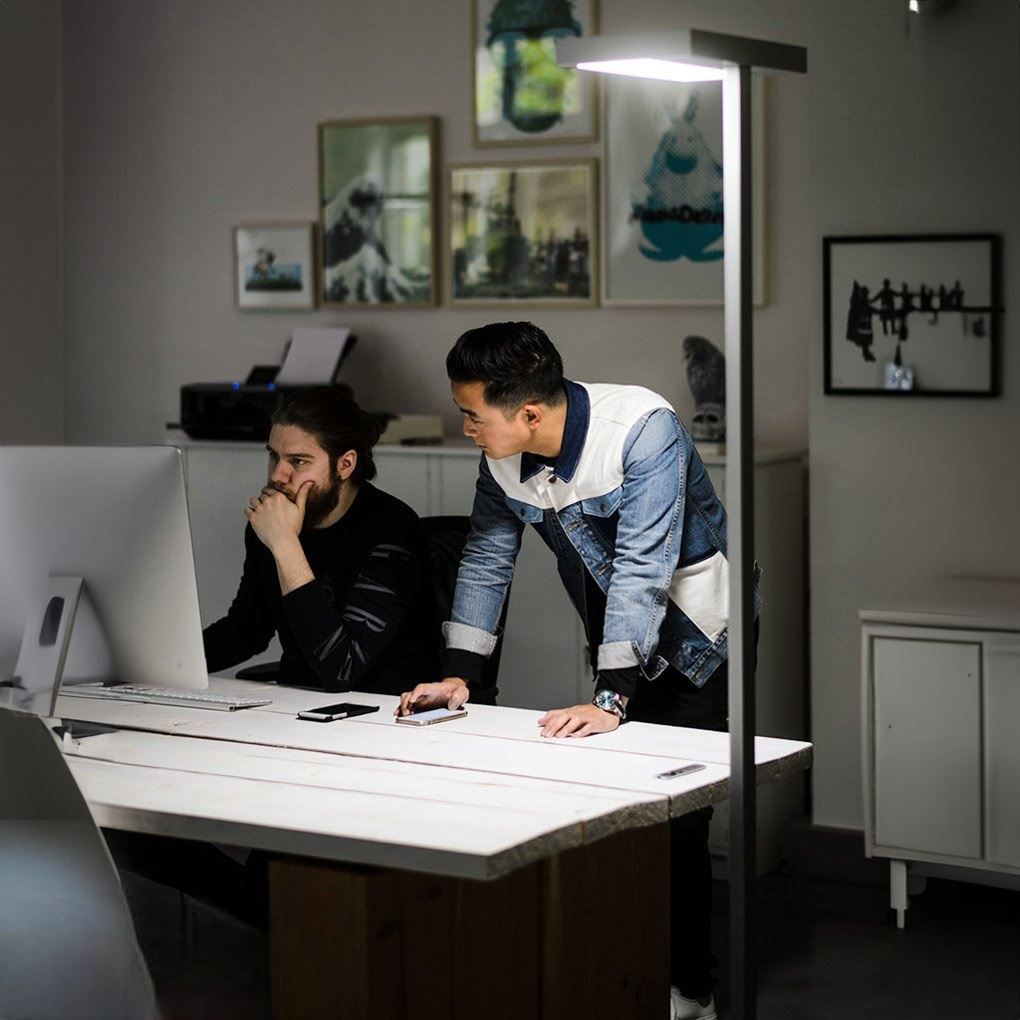 Lampen: Büro Stehleuchte, 11000 Lumen – Neu (gemäss Beschreibung) aus Kreuzlingen von Smart-Light 1