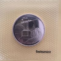 Swissmint 20 Fr. Gedenkmünze 2023 Titlis Silber