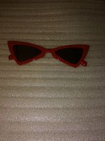 unisex sonnenbrille,,,rot und schwarz,,uv 400