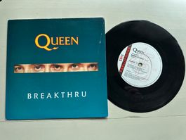 QUEEN FREDDIE MERCURY tolle Single Breakthru rare Pressung