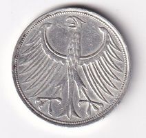 Deutschland 5 Mark 1964 F
