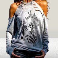 ☠️ Totenkopf-Sweatshirt – Stylisch, Lässig, Totenkopf! ☠️