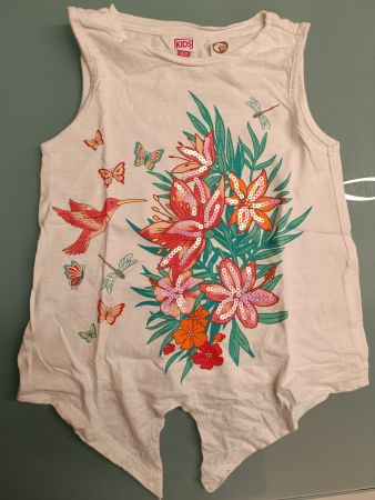 Neues Bio Top mit Pailletten 122