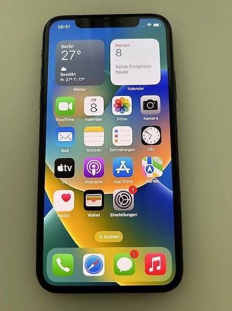 Telefoni cellulari / Smartphones: iPhone X 64GB Space Gray – Usato da Villnachern venduto da mooher 1