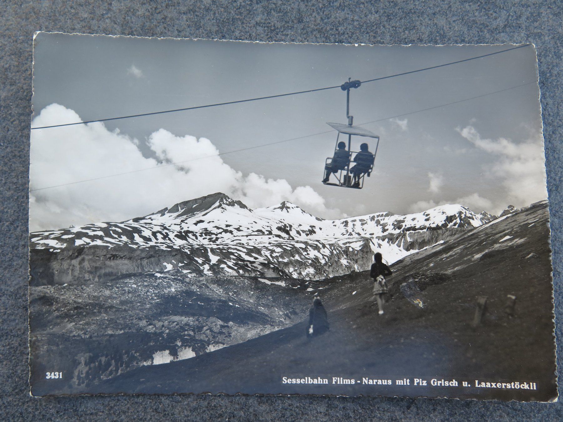 Cartes postales: FLIMS - NARAUS - SESSELBAHN – D'occasion à Wittenbach par lipasal
