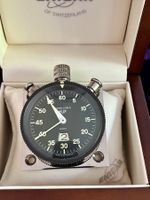Heuer Monte Carlo Stoppuhr Chrom mit Rundenzähler