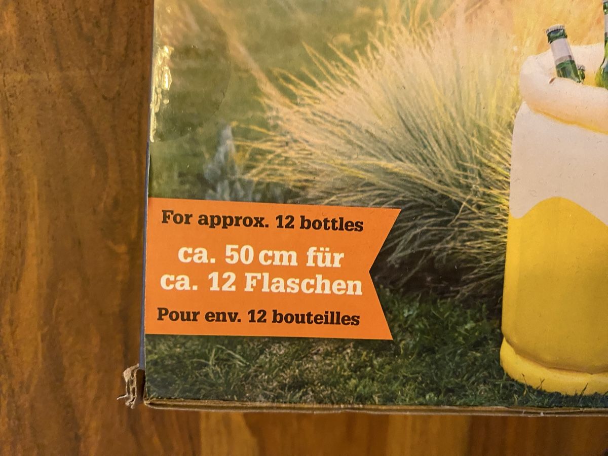Frigoriferi & Refrigeratori: Bierkühler to go – Nuovo e nell'imballaggio originale da Luzern venduto da oli_6x2r 1