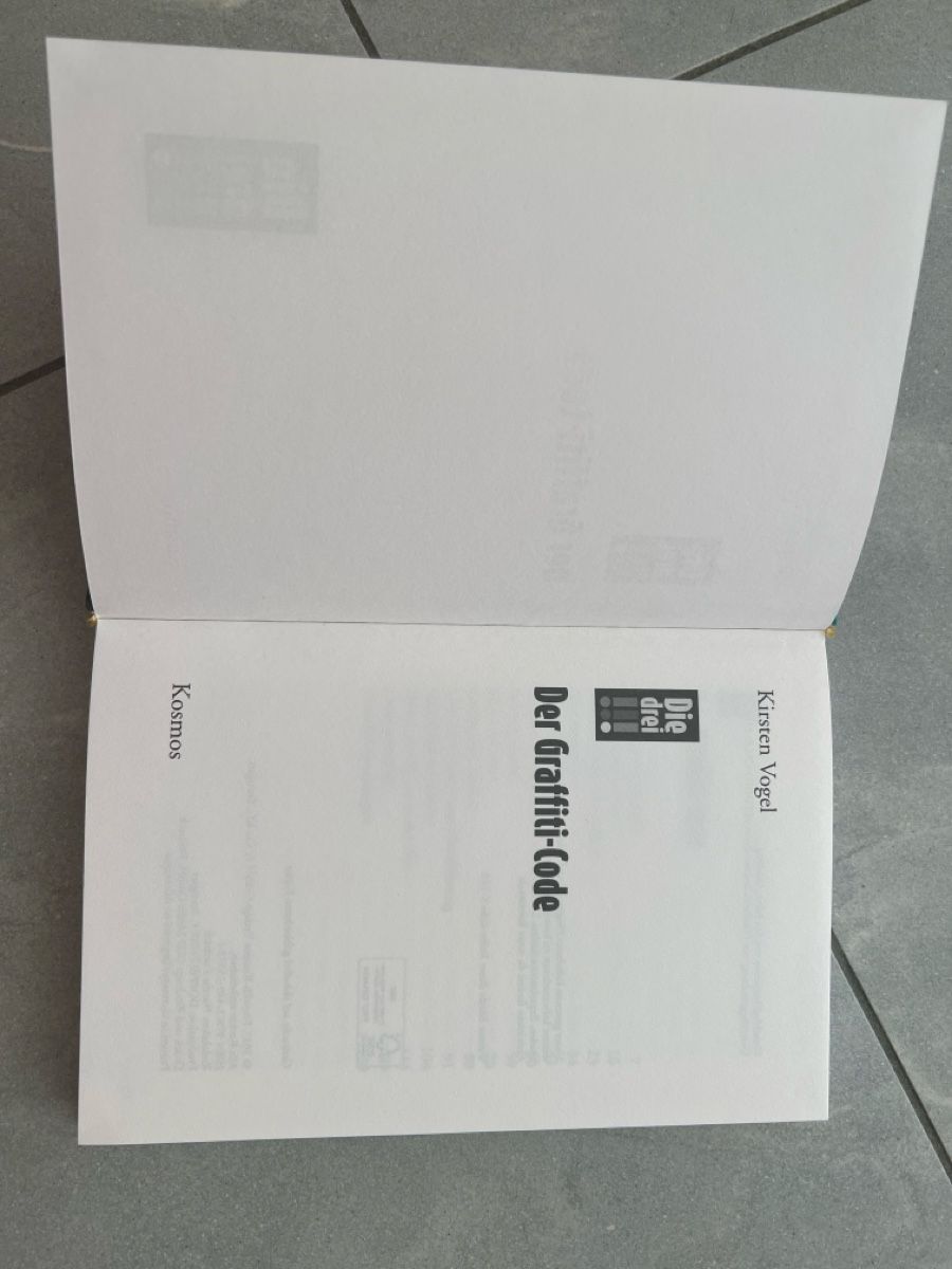 Libri: Die drei !!!: Der Graffiti-Code (die drei Ausrufezeichen) – Nuovo (secondo la descrizione) da Willisau venduto da car_yxv2 2