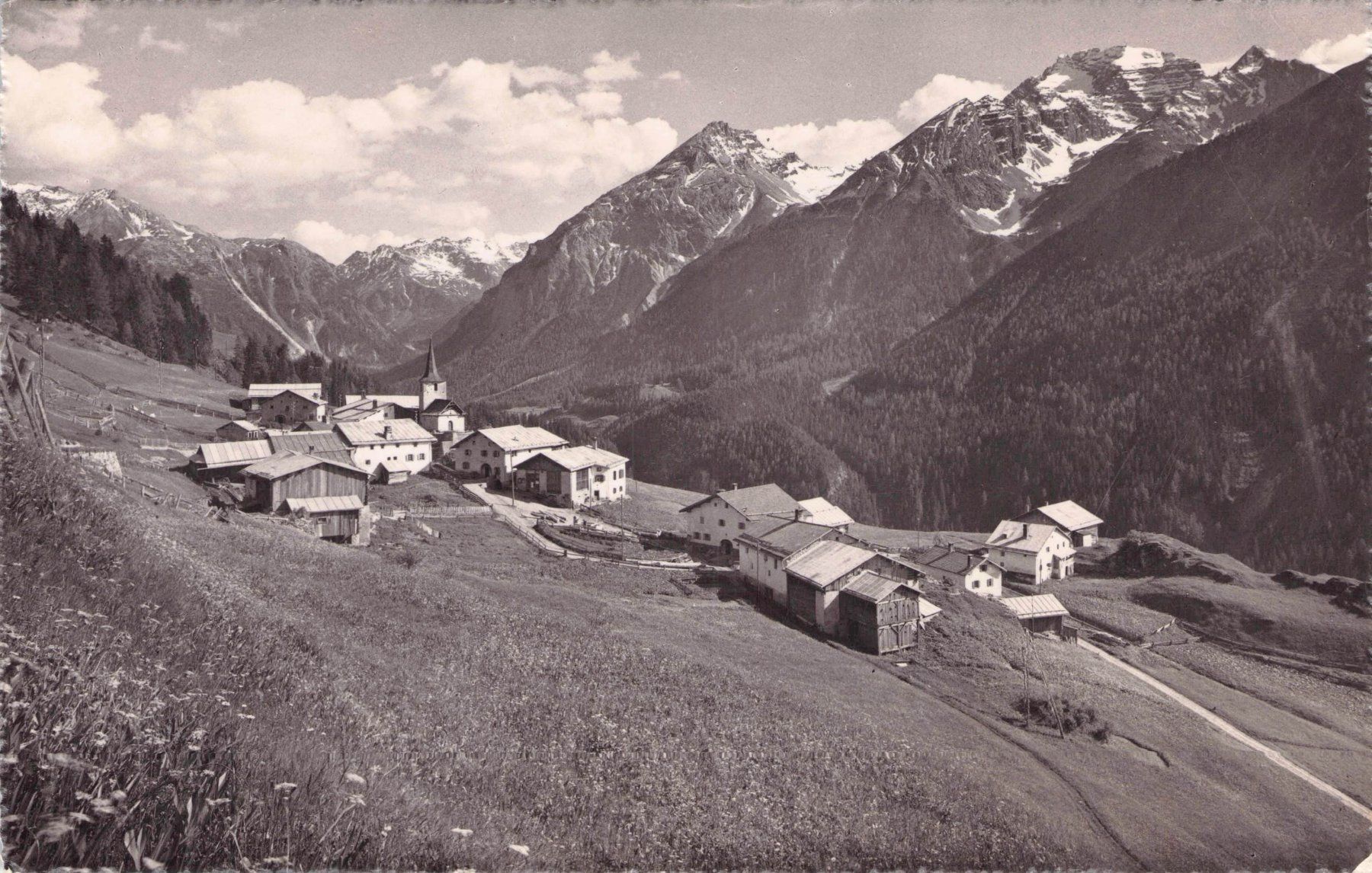 Cartoline postali: Stuls Stugl GR // 1947 Albula Piz Aela – Usato da Basel venduto da intermezzo12