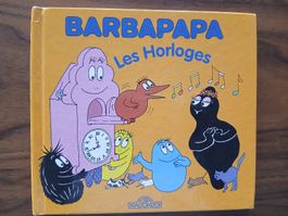 BARBAPAPA Les Horloges Livre Enfant Bon Etat