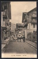 AK Champéry, La Rue