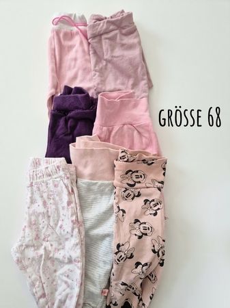 Baby Hosen Set 6-teilig verschiedene Farben Grösse 68