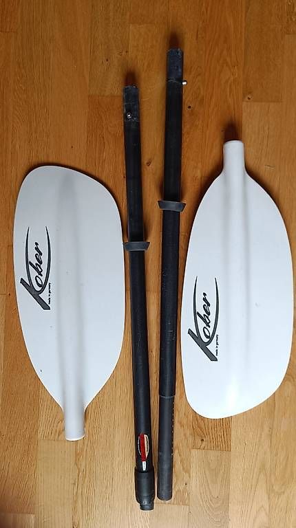 Gommoni, kayak & canoe: Kober Yukon Steckpaddel 215cm – Usato da Luzern venduto da Vogon10 3