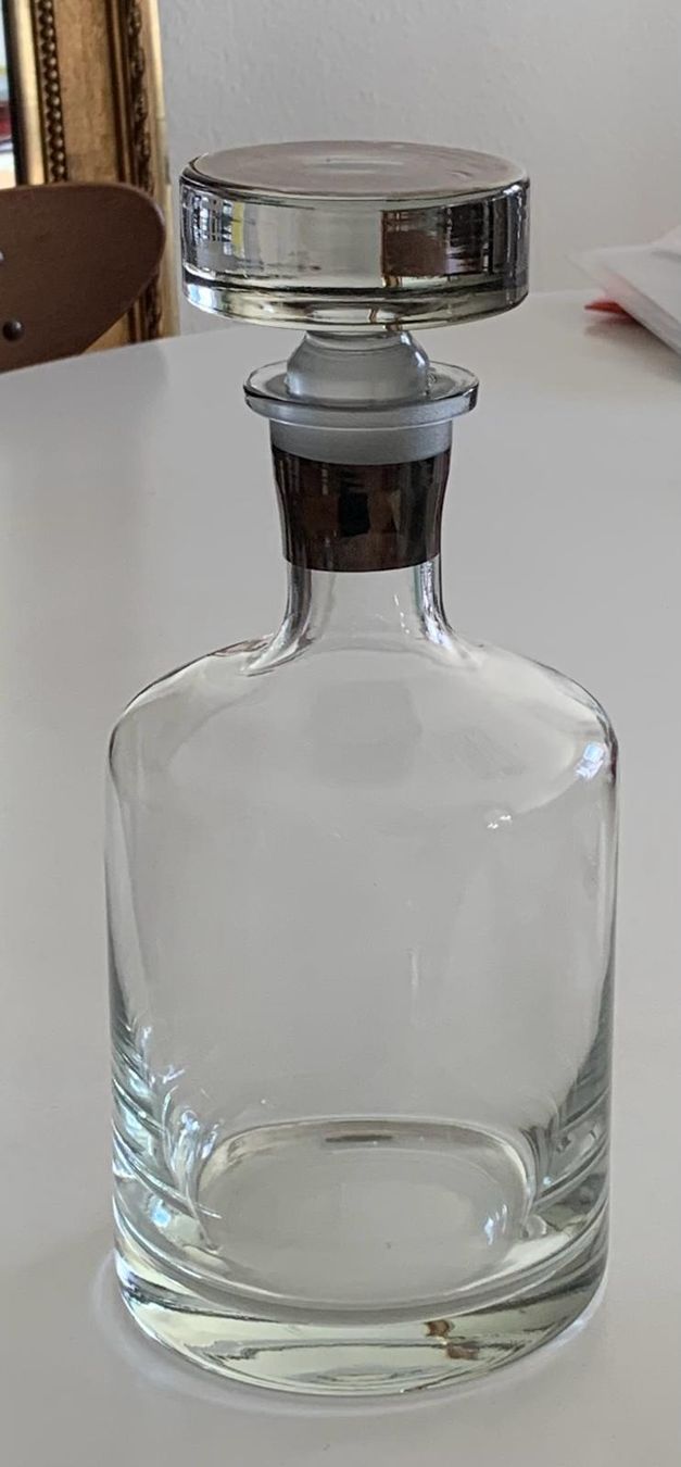 Caraffe: Kristall Glaskaraffe Whisky Karaffe  – Usato da Basel venduto da Jcva 4