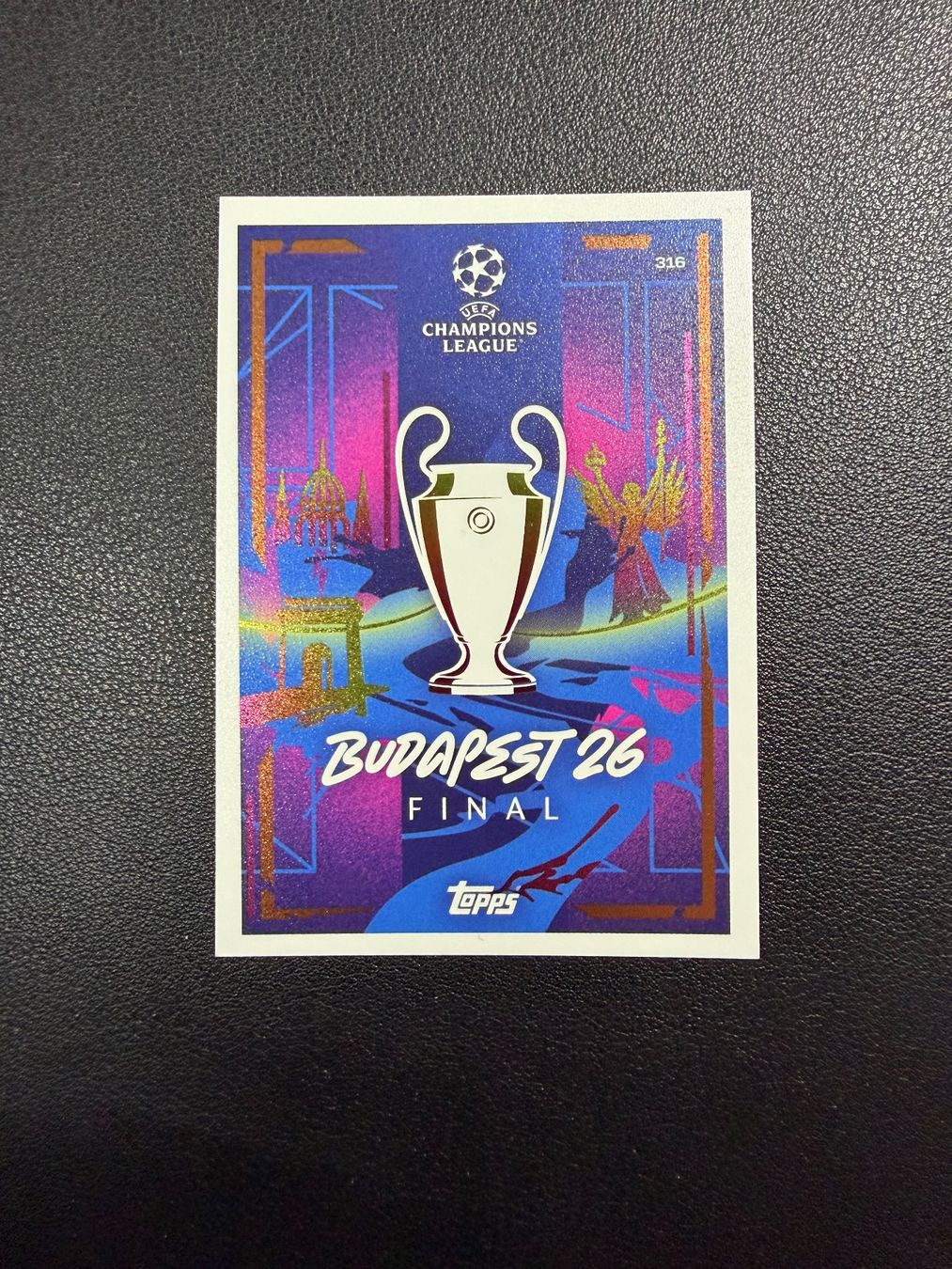 Topps Carte collezionabili: Topps Match Attax 2025/26 CL-Final Budapest 2026 – Nuovo (secondo la descrizione) da oberrüti venduto da jeanmei
