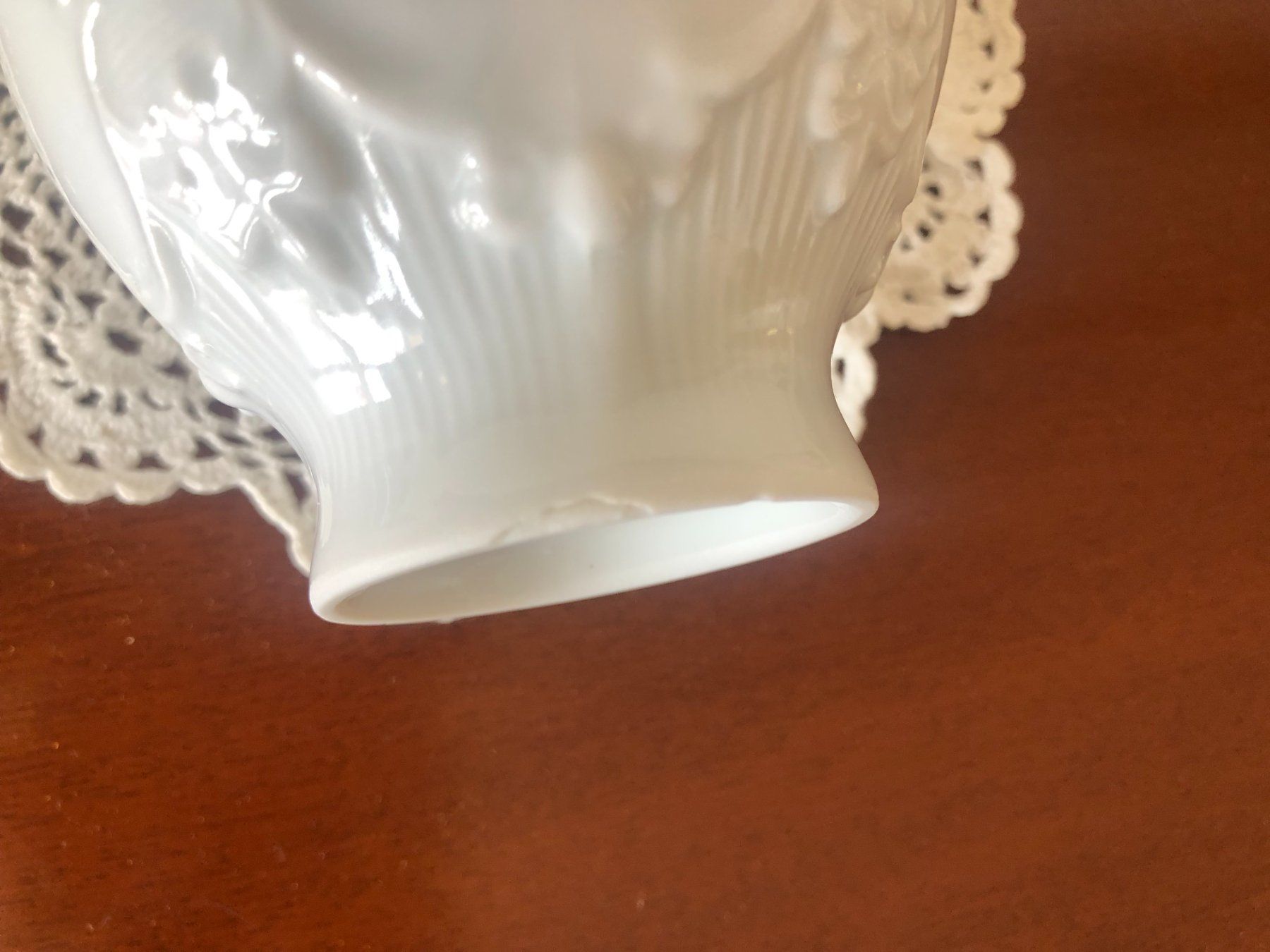 KPM Vasen & Gefässe: Blumenvase KPM weiss – Gebraucht aus Eich von Jokove63 2