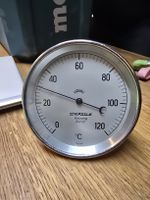HÄNNI Heizung Zürich Thermometer  Vintage & funktioniert (J)