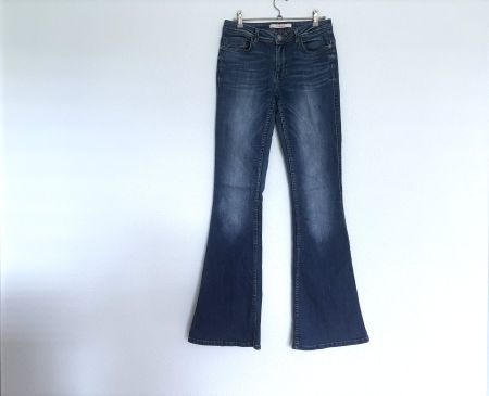 Schlagjeans Schlaghose Bootcut Jeans Flared Jeans Gr.S Hose